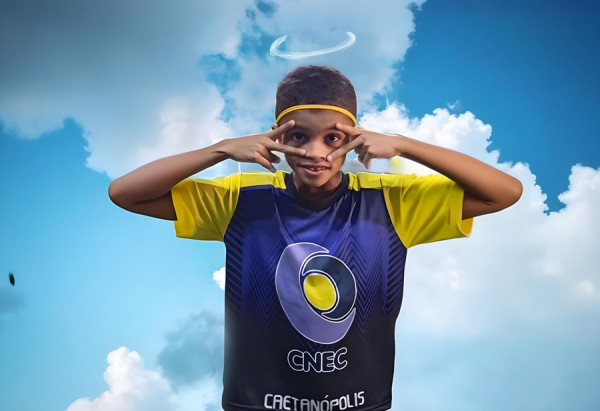 Leandro, um anjinho que nos ilumina lá dos céus!