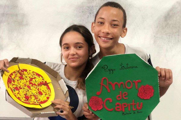 Literatura e pizza, uma combinação deliciosa!