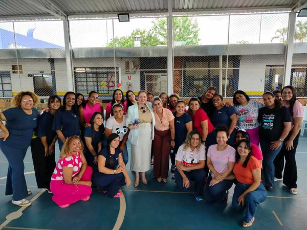 O Colégio CNEC de Brasília recebeu uma visita super especial!