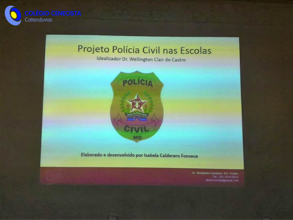 Projeto: Polícia Civil na escola