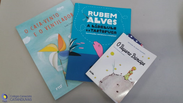 O Colégio Cenecista Catanduvas busca estimular o hábito da leitura e tornar seus estudantes protagonistas da própria aprendizagem