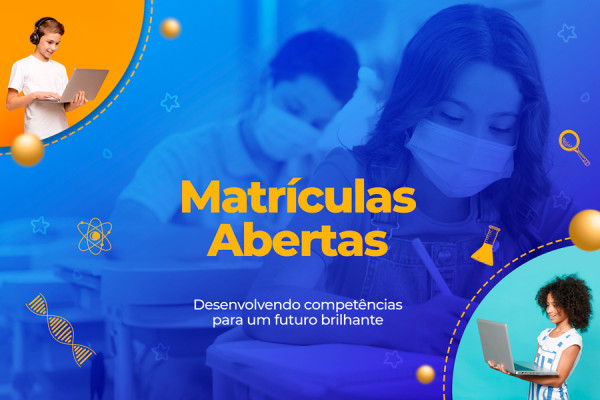 Matrículas Abertas para 2022