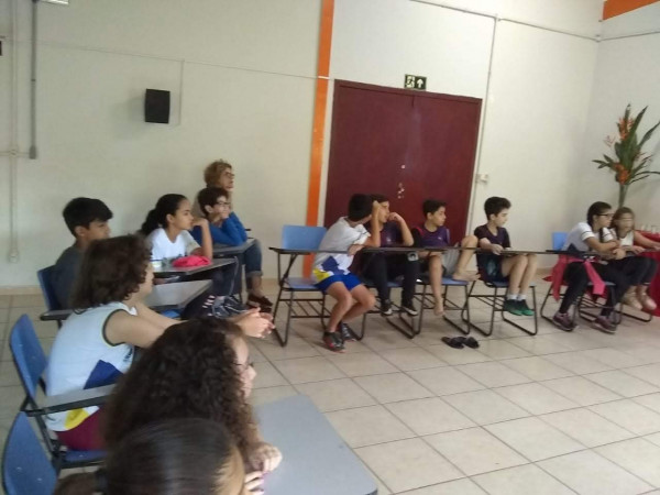 Alunos do 6º Ano apresentando seu "Picturenary"!