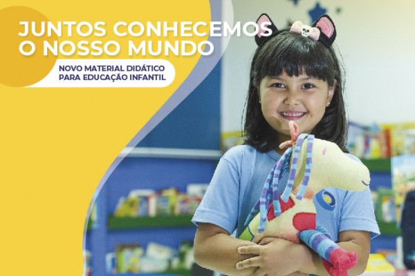 Educação infantil da CNEC tem material didático renovado para o ano de 2020