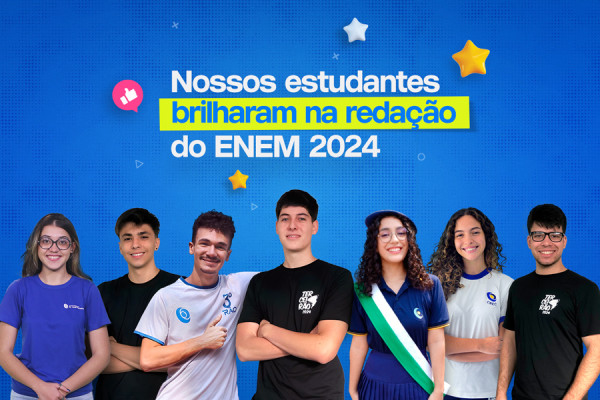 Alunos cenecistas de todo o Brasil se destacam na redação do Enem