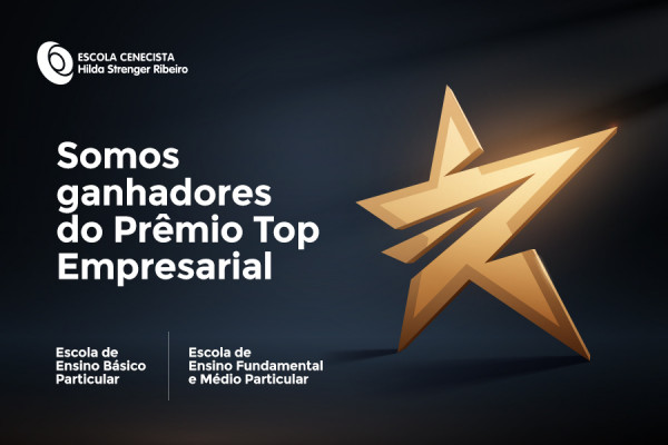 Somos ganhadores do Prêmio Top Empresarial!