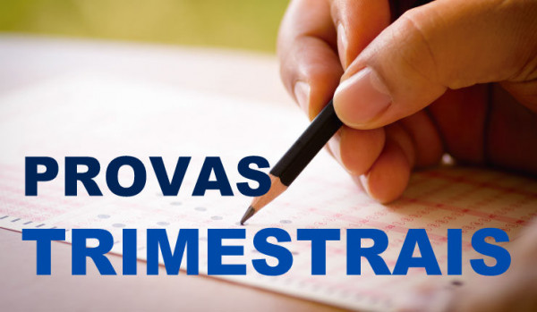 Cronograma de Provas Trimestrais