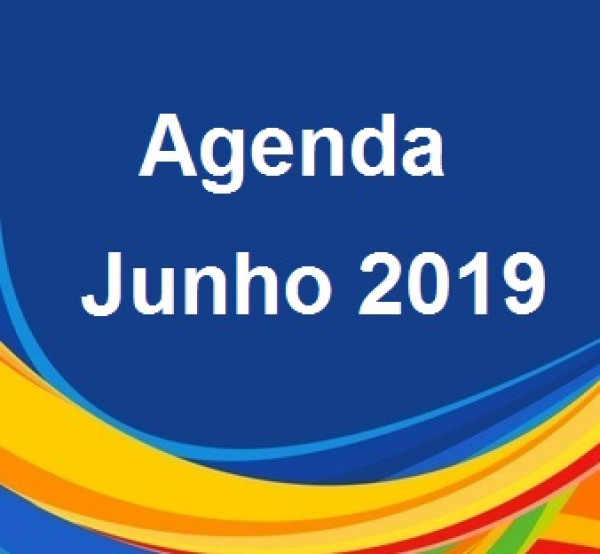 Agenda do mês de Junho 2019