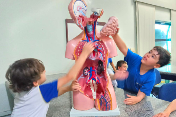 Visitando o Laboratório de Ciências