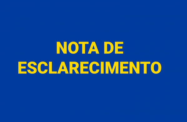 Nota de esclarecimento Colégio Dr. José Ferreira