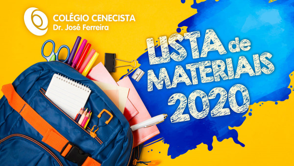 Lista de Materiais 2020