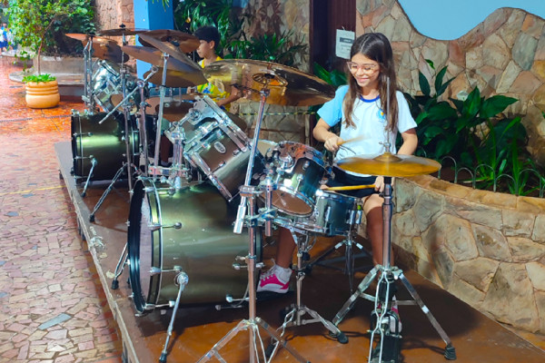 Apresentações Finais dos Alunos de Bateria