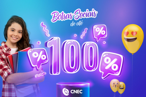 CNEC oferta mais de 1000 bolsas sociais de até 100%