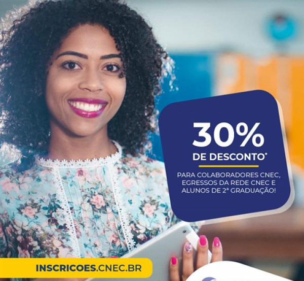 A EAD CNEC traz descontos especiais para você