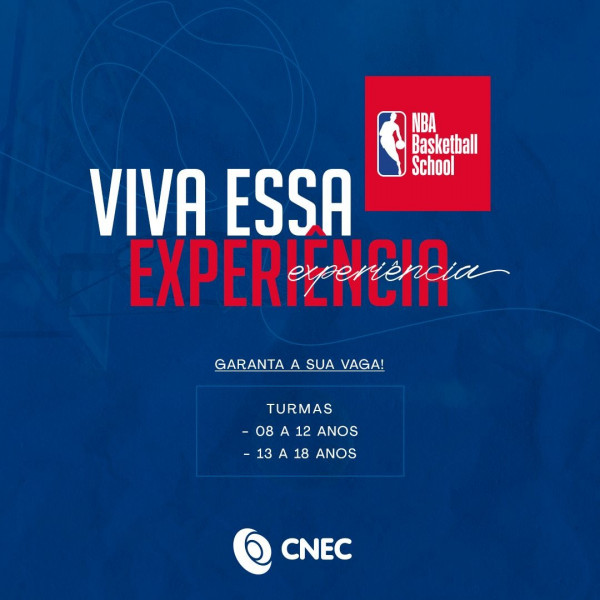 Colégios CNEC abrem inscrições para o programa NBA Basketball School