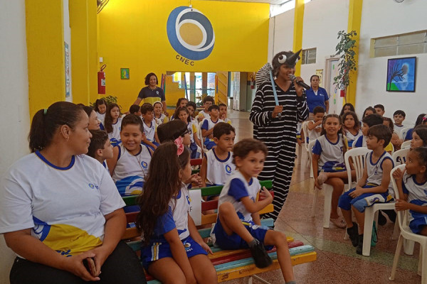 Alunos do Colégio CNEC de Pirapora contra a Dengue!