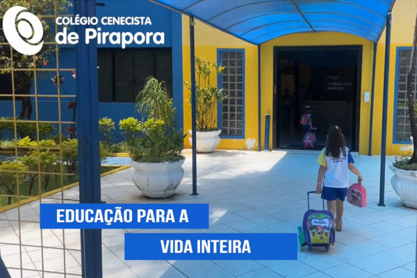 Colégio Cenecista de Pirapora, compromisso com a educação!