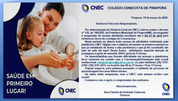 Comunicado Pirapora