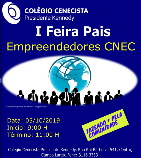 I FEIRA PAIS EMPREENDEDORES CNEC
