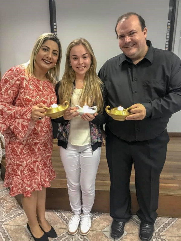 Semana Acadêmica de Enfermagem - Cerimônia de Passagem da Lâmpada