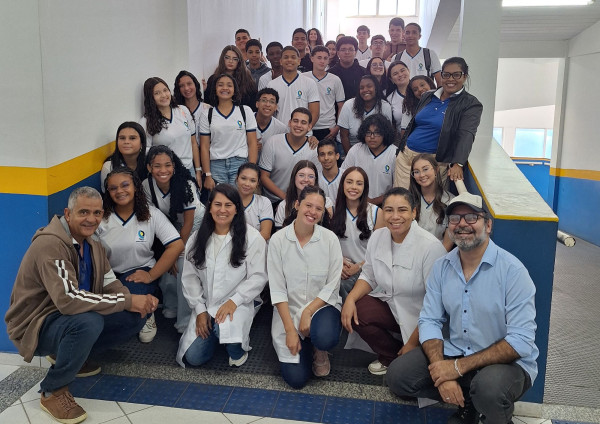 Parte I - Colégio Cenecista Nossa Senhora do Desterro visita a Faculdade CNEC Rio das Ostras!