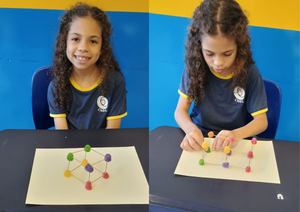 Aprendendo geometria de um jeito doce!