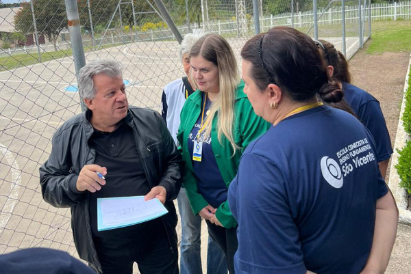 Visita da Diretoria na CNEC Caxias