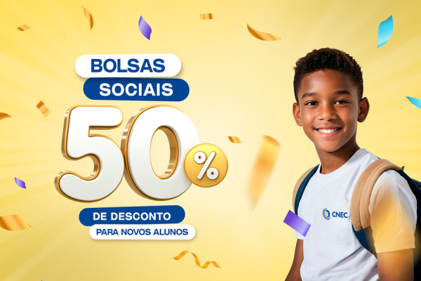 Edital de Bolsas de 50% - 2025-2 - Colégio Cenecista Vale do Rio Preto